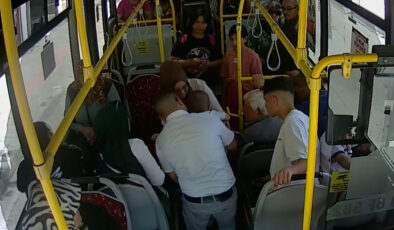 Karaman’da otobüs sürücüsünün Heimlich hareketi bebeğin hayatını kurtardı