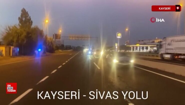 Kayseri’de otoyollarda bayram yoğunluğu