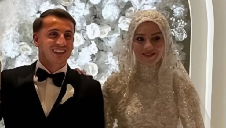 Kerem Aktürkoğlu Kocaeli’de evlendi