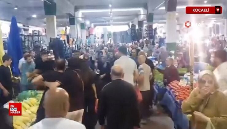 Kocaeli’de pazarcı esnafı tarafından darbedildi