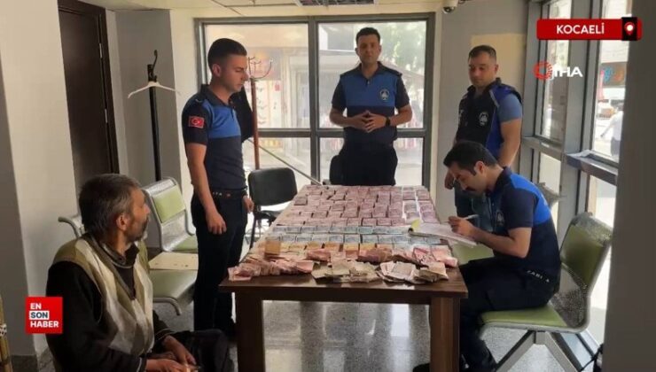 Kocaeli’de yakalanan dilencinin üzerinden 20 bin TL çıktı