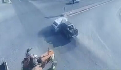 Konya’da yaşlı çiftin öldüğü feci kazanın imgeleri ortaya çıktı