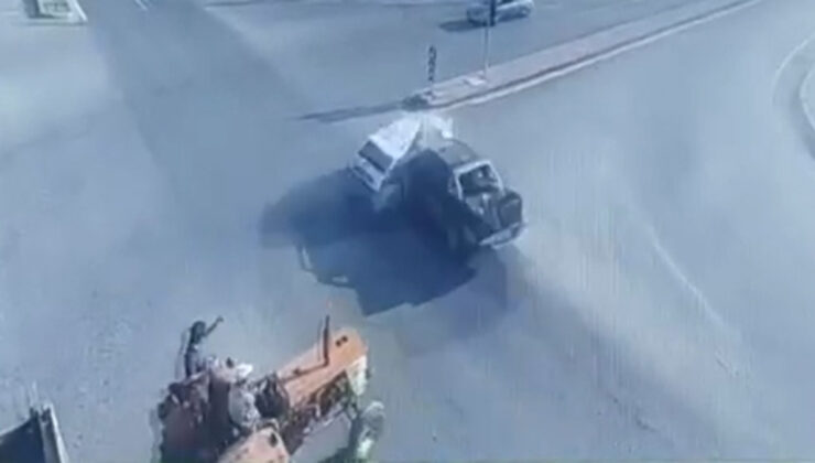 Konya’da yaşlı çiftin öldüğü feci kazanın imgeleri ortaya çıktı