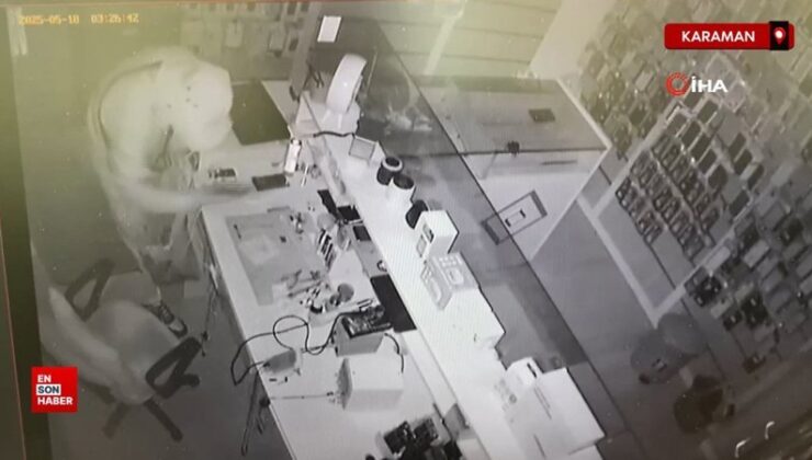 Kovboy şapkalı hırsız Karaman’da 13 telefonu çaldı, Konya’da yakalandı