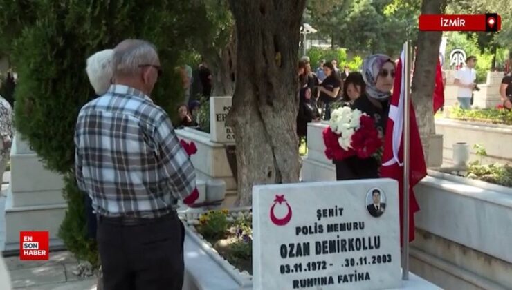 Kurban Bayramı arifesinde şehitlikler ziyaret edildi