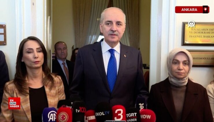 Kurtulmuş: Türkiye’nin terörden kurtuluşu için Meclis sorumlulukları konuşuldu