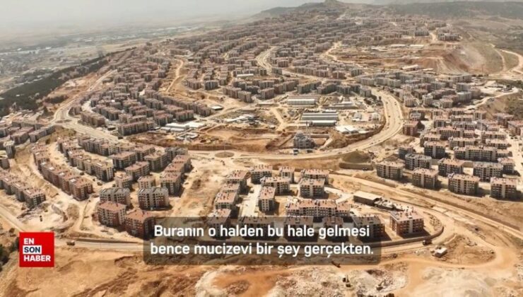 Kurum paylaştı: Depremzedeler bayramı Adıyaman İndere’de yeni konutlarında karşılıyor