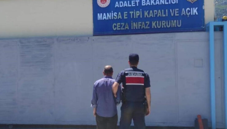 Manisa’da 63 yıl mahpus cezası olan kişi yakalandı