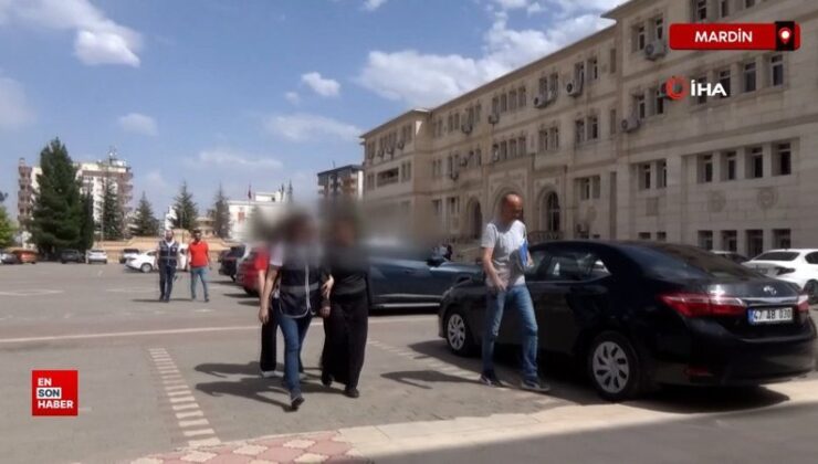 Mardin’de bir meskene giren kız kardeşler çaldıkları altınlarla yakalandı