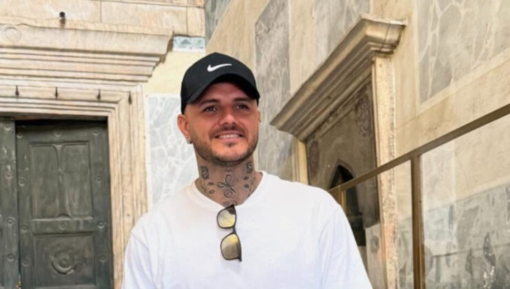 Mauro Icardi, Ayasofya’yı ziyaret etti