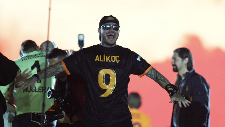 Mauro Icardi’den şampiyonluk kutlamasında Ali Koç yazılı forma