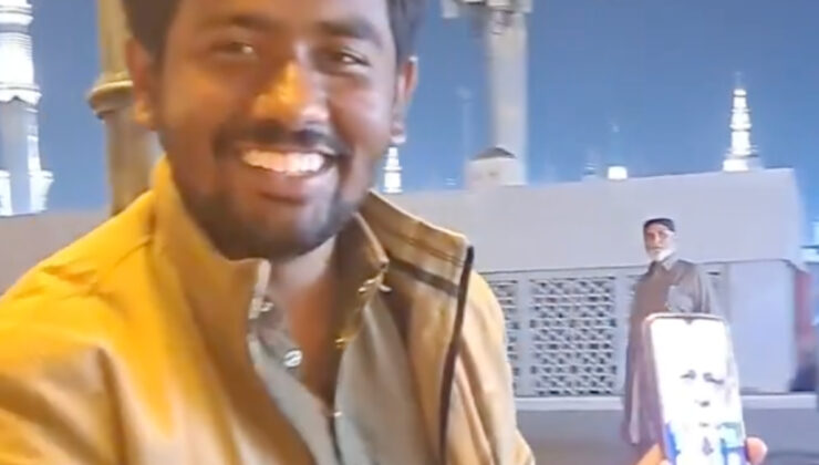 Medine’de Cumhurbaşkanı Erdoğan sevgisi: Bizim canımız