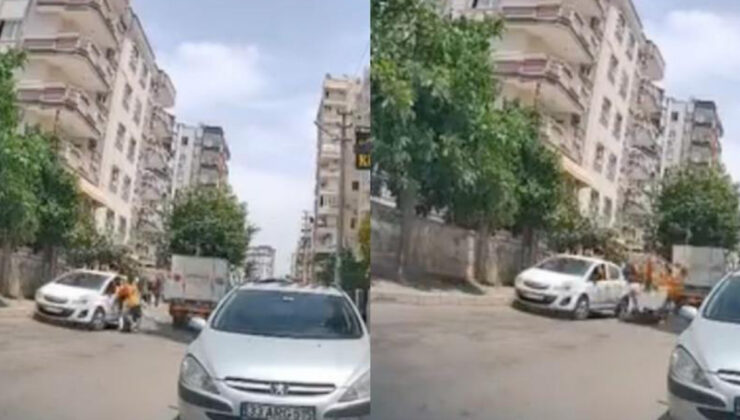 Mersin’de elektrikli bisikletle arabaya çarptılar