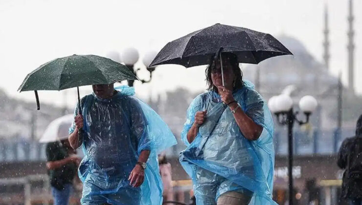 Meteoroloji uyardı: İstanbul dahil birçok kentte sağanak tesirli olacak