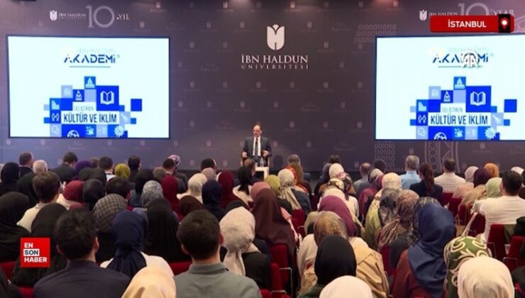 MİT Başkanı Kalın, “İbn Haldun Akademi”nin kapanış dersini verdi