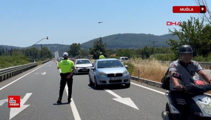 Muğla’da bayram öncesi tatilci yoğunluğu