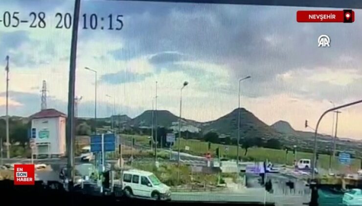 Nevşehir’de motosiklet şoförünün hayatını kaybettiği kaza