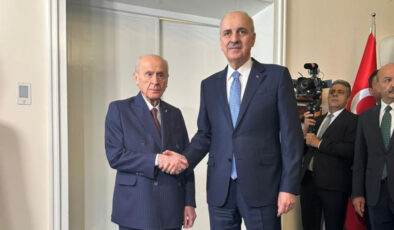 Numan Kurtulmuş, Devlet Bahçeli ile bir ortaya geldi