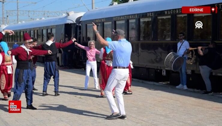 Paris’ten yola çıkan Orient Express Türkiye’ye ulaştı