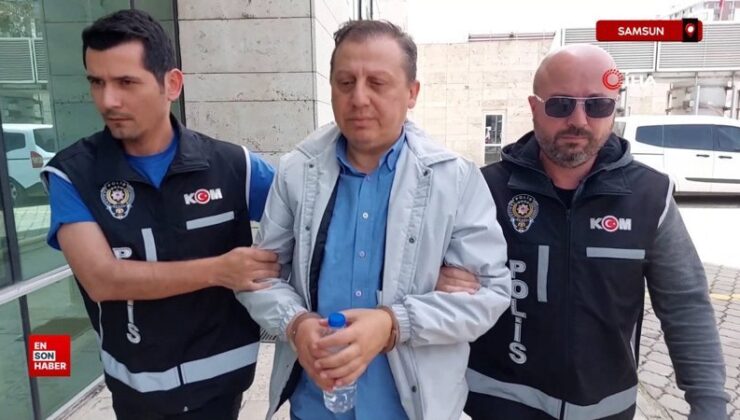 Samsun’da aracın zulasında 17 tabancayla yakalanan şahıs adliyeye sevk edildi