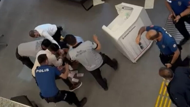 Şanlıurfa’da banka müdürüne bıçak çekip paraları alan zanlı yakalandı