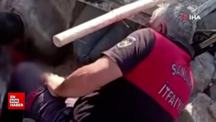 Şanlıurfa’da çöken duvarın altında kalan 4 personel yaralandı