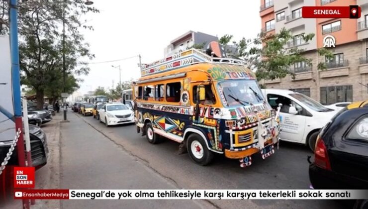 Senegal’de yok olma tehlikesiyle karşı karşıya tekerlekli sokak sanatı