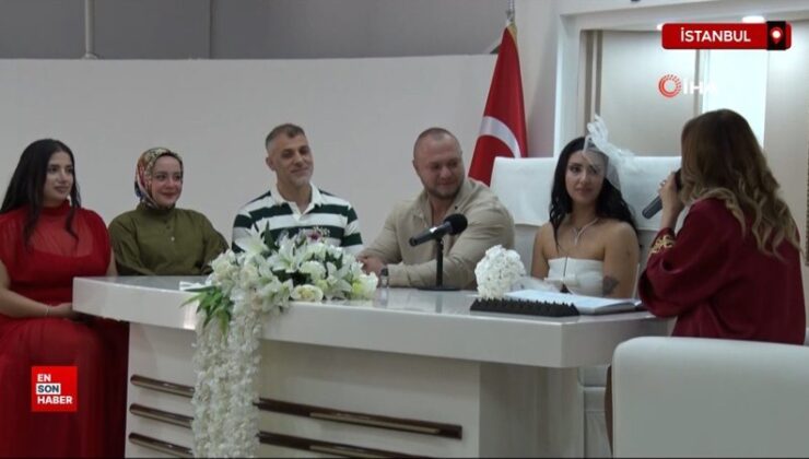 Şişli’de nikah salonlarında 25.05.2025 yoğunluğu