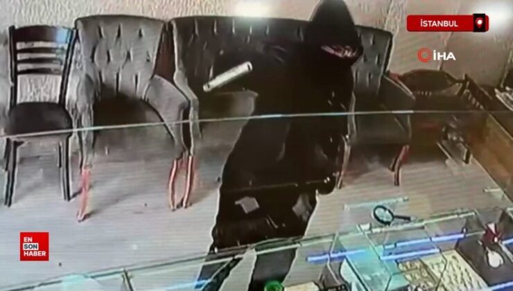 Sultanbeyli’de kuyumcuda silahlı soygun teşebbüs