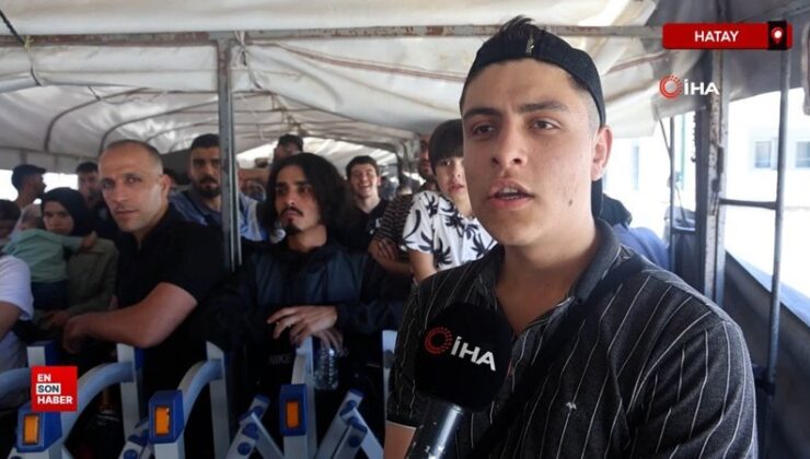 Suriyeliler, Kurban Bayramı öncesi Cilvegözü’nda yoğunluk oluşturdu