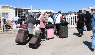 Suriyelilerin ülkelerine dönüşü yoğunluk kazandı