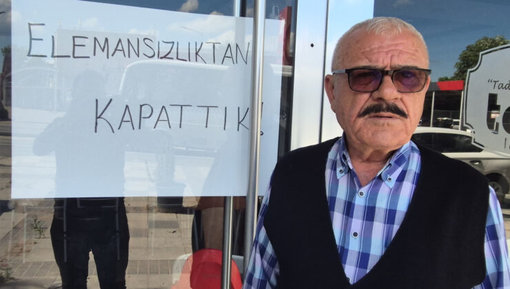 Tekirdağ’da eleman olmayınca köfte dükkanını kapattı
