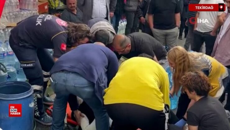 Tekirdağ’da sokak ortasında darbedildi