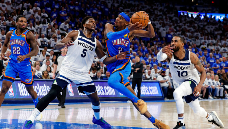 Timberwolves’u yenen Thunder, NBA finaline yükseldi