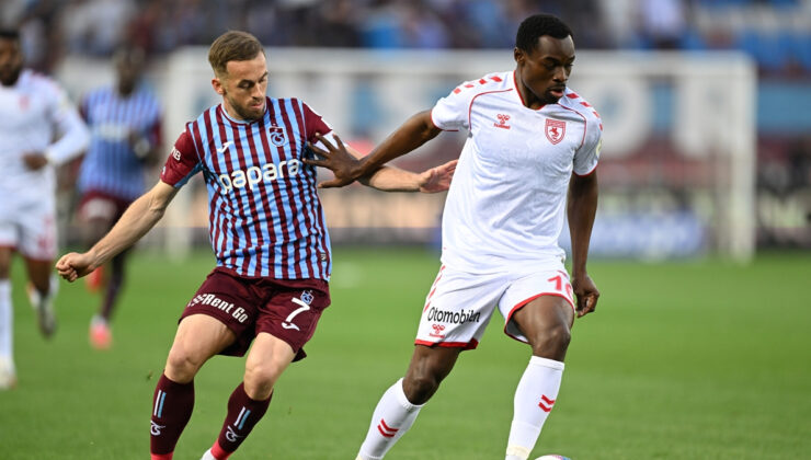 Trabzonspor ile Samsunspor yenişemedi