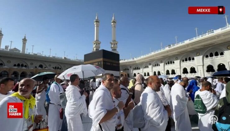 Türk hac kafilelerinin tamamı kutsal topraklara ulaştı