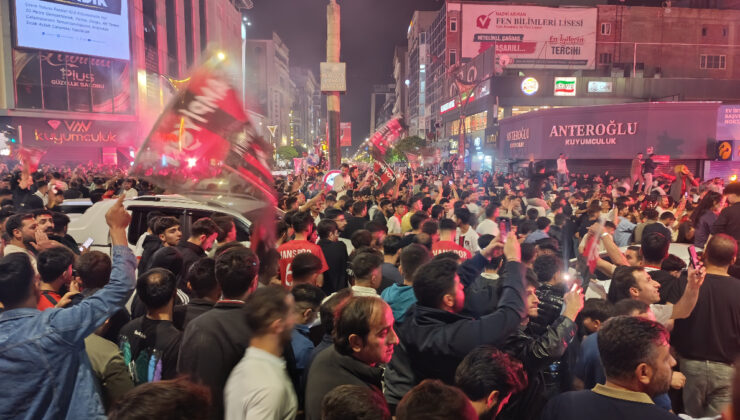 Van’da 1. Lig’e yükselme coşkusu