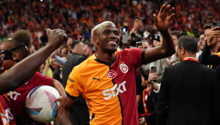 Victor Osimhen, veda paylaşımını anında sildi!