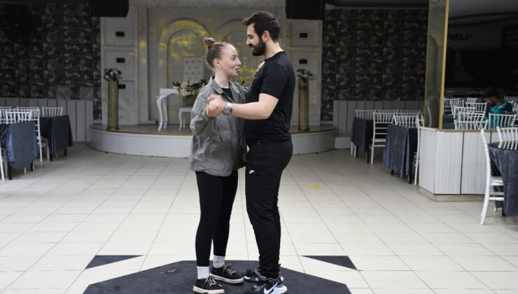 Yozgat’a Ukraynalı gelin: Zeynek oynamayı öğreniyor