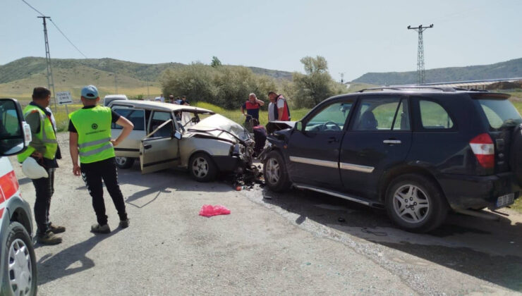 Yozgat’ta feci kaza: 6 yaralı