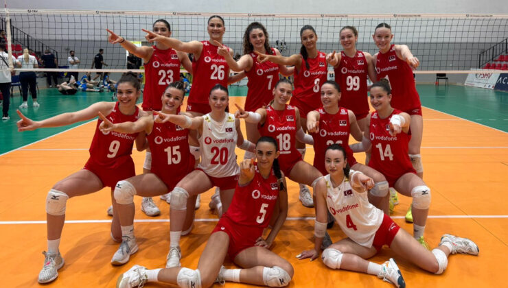 19 Yaş Altı Bayan Voleybol Ulusal Grubu, Balkan Şampiyonası’nı ikinci bitirdi