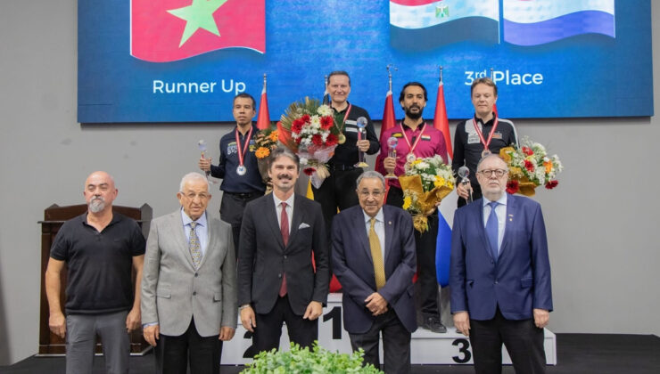 3 Bant Bilardo Dünya Kupası, Ankara’da düzenlendi