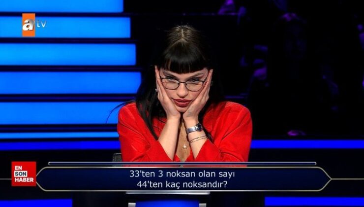 33’ten 3 noksan olan sayı 44’ten kaç noksandır sorusunda elendi