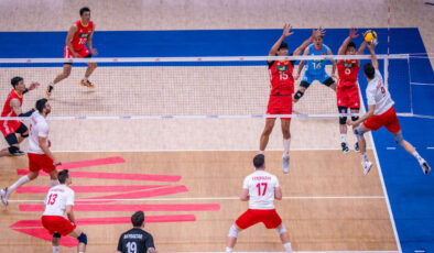 A Ulusal Erkek Voleybol Ekibi, Çin’e set vermedi