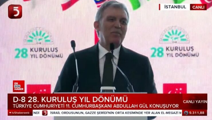 Abdullah Gül’den İslam dünyasına ikaz: Dağınıklık İsrail’e yürek veriyor