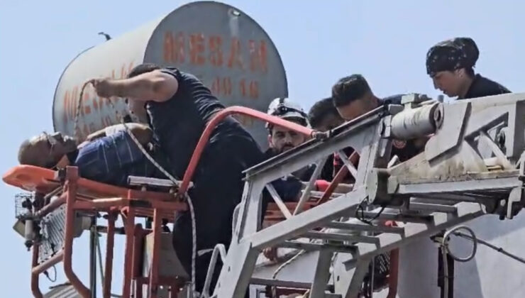 Adana’da boya yaptığı binanın elektrik akımına kapıldı