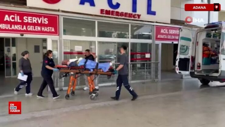 Adana’da personel elektrik akımına kapıldı