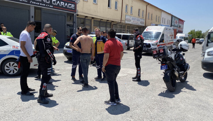 Aksaray’da keser ve sopalı arbede: 2 yaralı