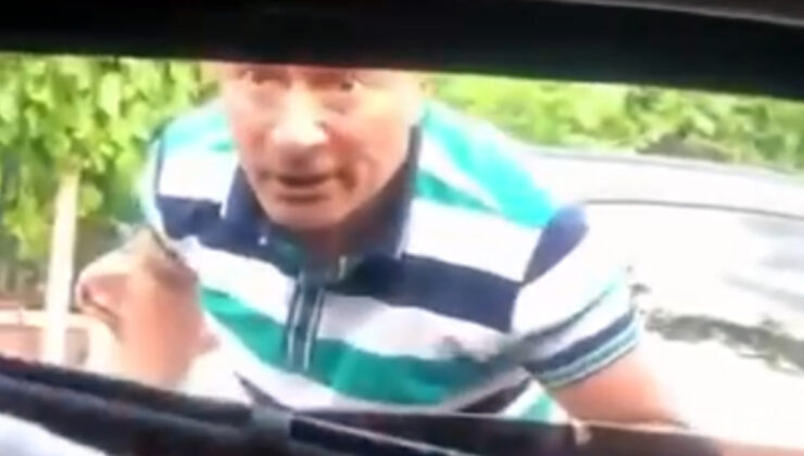 Ankara’da baltalı tehdit kamerada