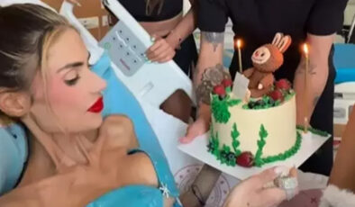 Anoreksiya tedavi devam eden Nihal Candan, 30. yaş gününü hastanede kutladı